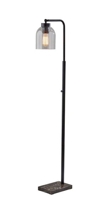Adesso Home - 4289-01 - Floor Lamp - Bristol - Black