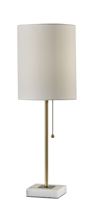 Adesso Home - 5177-21 - Table Lamp - Fiona - Antique Brass