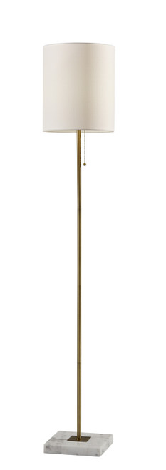 Adesso Home - 5178-21 - Floor Lamp - Fiona - Antique Brass