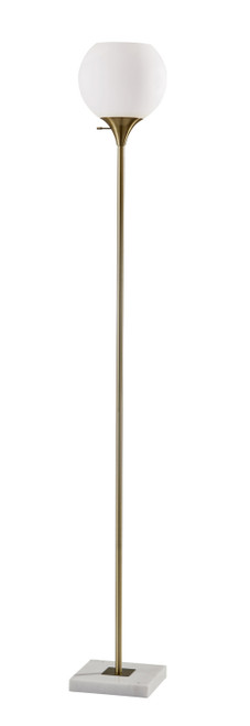 Adesso Home - 5179-21 - Torchiere - Fiona - Antique Brass