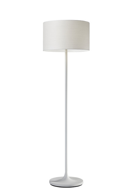 Adesso Home - 6237-02 - Floor Lamp - Oslo - White