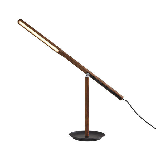Adesso Home - AD9112-15 - LED Desk Lamp - Gravity - Walnut Ash Wood