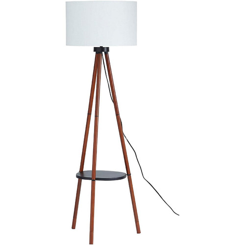 Adesso Home - AF48519 - Floor Lamp - Walnut