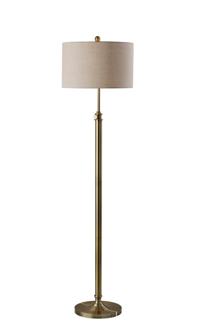 Adesso Home - SL1166-21 - Floor Lamp - Barton - Antique Brass