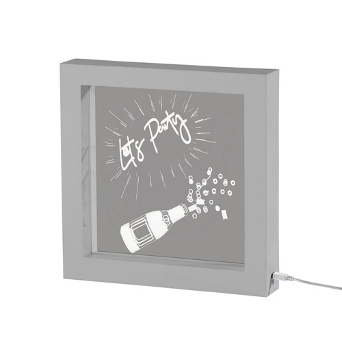 Adesso Home - SL3725-22 - LED Light Box - Light Box - Silver