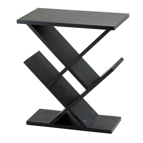 Adesso Home - WK4614-01 - Accent Table - Zig-zag - Mdf Wood W. Black Veneer