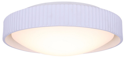 Canarm - LFM337A17WHR - LED Flush Mount - Harvey - Matte White