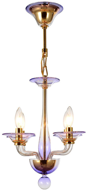 Crystorama - 9924-GD-AM - Four Light Mini Chandelier - Stella - Gold