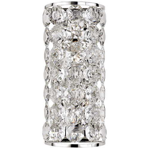 Visual Comfort Signature - ARN 2305PN-CG - Two Light Wall Sconce - Sanger - Polished Nickel