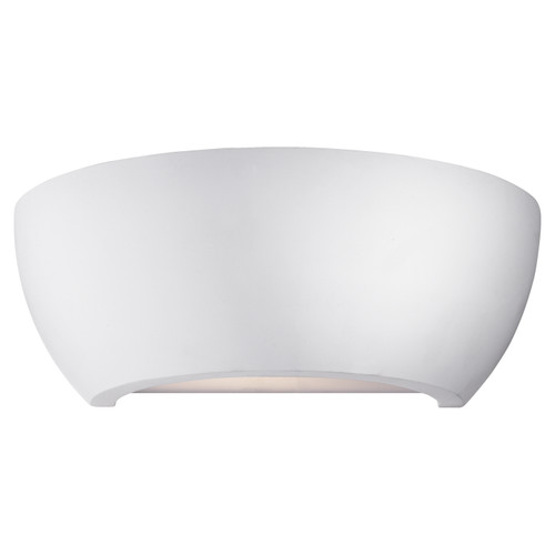 Visual Comfort Signature - ARN 2612PW-FA - One Light Wall Washer - Arvour - Plaster White