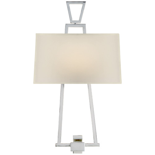 Visual Comfort Signature - CHD 2266PN-NP - Two Light Wall Sconce - darlana3 - Polished Nickel