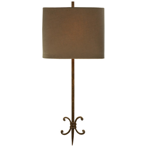 manufacturer_finish:Natural Rusted Iron|manufacturer_glass:11`` x 11`` x 9`` Taupe Linen