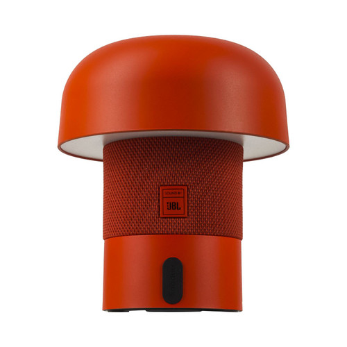 Adesso Home - 1206-08 - LED Speaker Lamp - Sensa Play Mini - Red/Orange