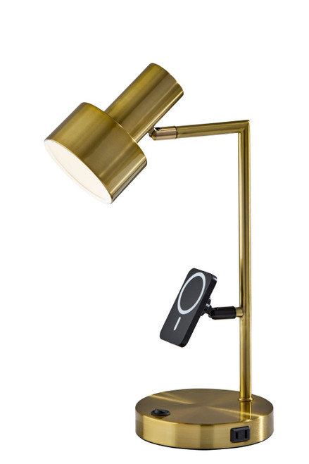 Adesso Home - 2606-21 - Desk Lamp - Rowe - Antique Brass