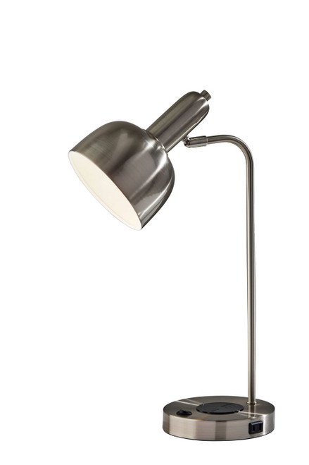 Adesso Home - 2609-22 - Desk Lamp - Rico - Brushed Steel