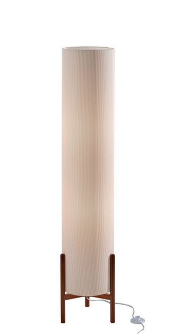 Adesso Home - 3011-15 - Two Light Floor Lamp - Sonora - Walnut