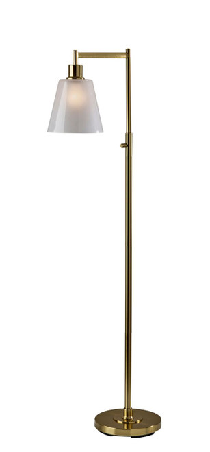 Adesso Home - 3305-21 - One Light Floor Lamp - Gio - Painted Brass