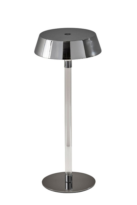 Adesso Home - 4100-22 - LED Table Lamp - Orla - Shiny Chrome & Clear Acrylic