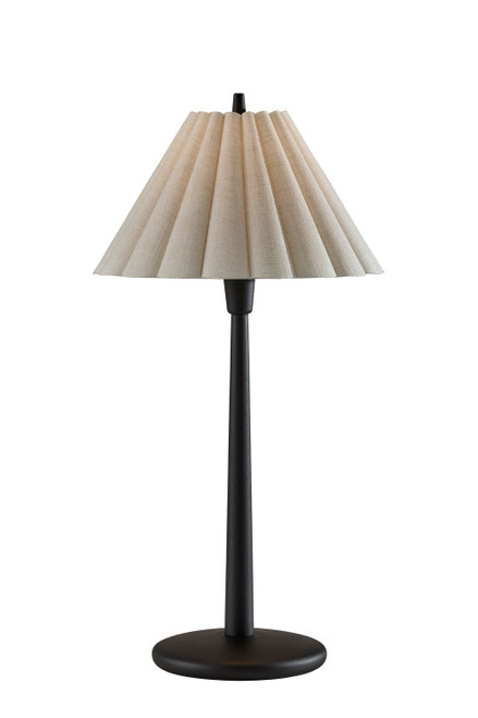 Adesso Home - 4143-01 - Table Lamp - Scallop - Black Wood