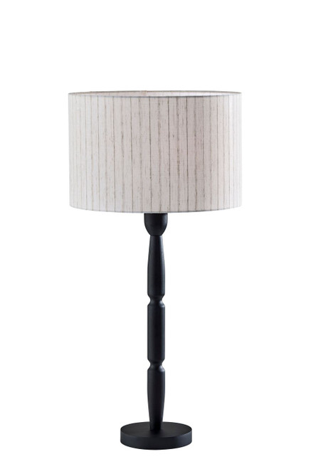 Adesso Home - 4357-01 - Table Lamp - Nigel - Black Wood