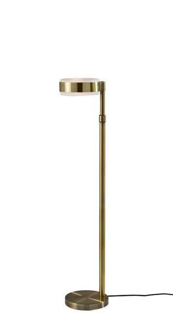 Adesso Home - AD9105-21 - Floor Lamp - Linis - Antique Brass