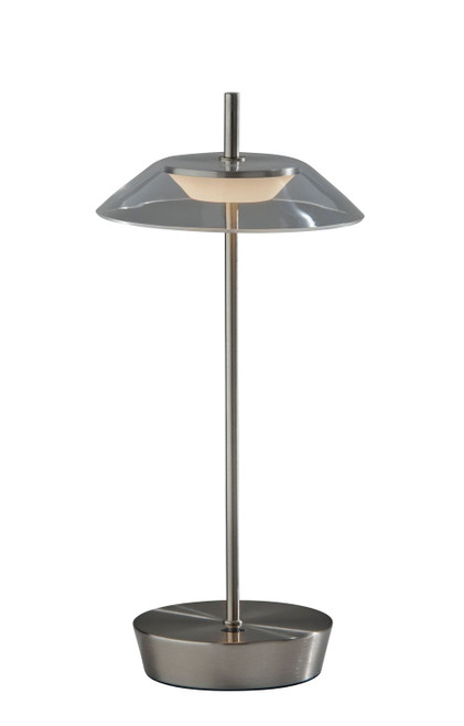 Adesso Home - AD9206-22 - LED Table Lamp - Ako - Brushed Steel