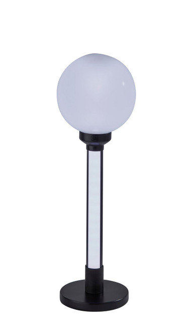 Adesso Home - SL0372-01 - LED Table Lamp - Astra - Black White Plastic