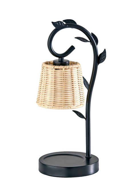 Adesso Home - SL1193-12 - Candlewarmer Lamp - Ivy - Black
