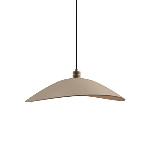 Accord Lighting - 1546.48 - One Light Pendant - Oyster - Organic Cappuccino