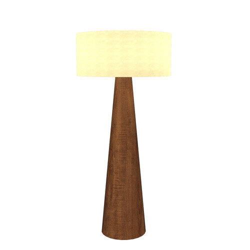 Accord Lighting - 3004.06 - One Light Floor Lamp - Conical - Imbuia