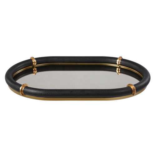 Uttermost - 18383 - Tray - Cyprus - Black