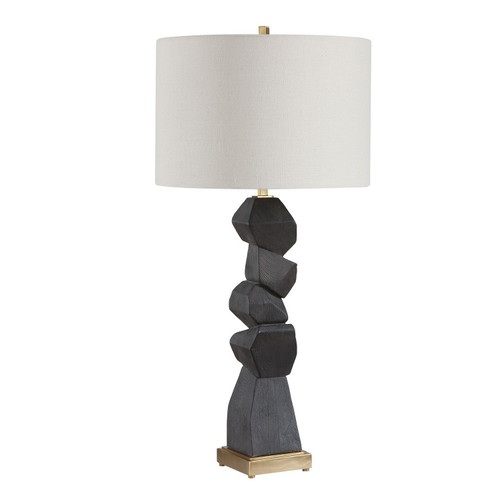 Uttermost - 30791 - One Light Table Lamp - Demelo - Antique Brass