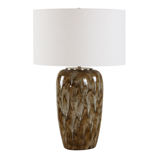 Uttermost - 30806-1 - One Light Table Lamp - Torrence - Antique Brass