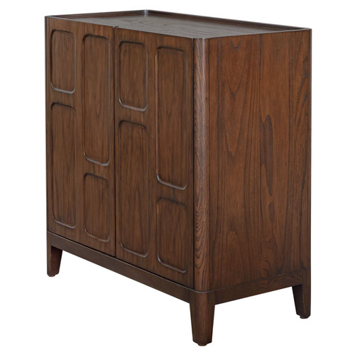 Uttermost - 50324 - Cabinet - On The Block - Dark Walnut