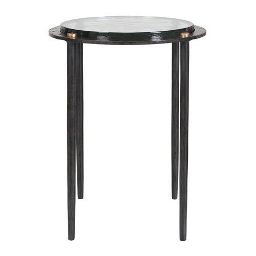 Uttermost - 50343 - Accent Table - Kennington - Antique Brass