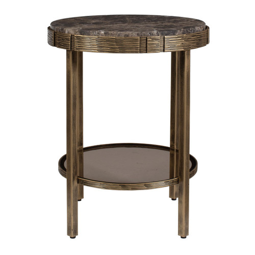 Uttermost - 50345 - Accent Table - Cusano - Antique Brass