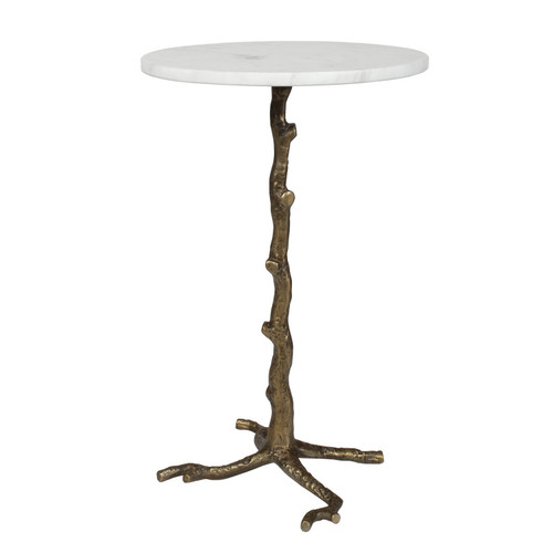 Uttermost - 50607 - Accent Table - Calais - Antique Brass