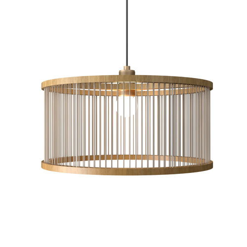 Accord Lighting - 1537.09 - One Light Pendant - Corda - Louro Freijo