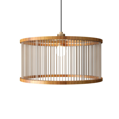 Accord Lighting - 1537.12 - One Light Pendant - Corda - Teak