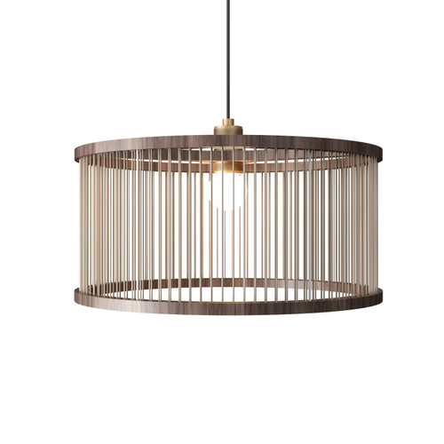 Accord Lighting - 1537.18 - One Light Pendant - Corda - American Walnut
