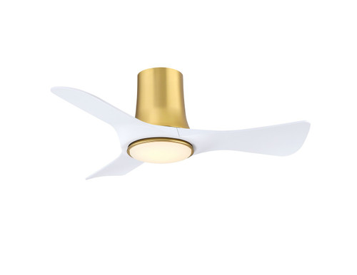 Fanimation - FPD6638BSMW - 36 Ceiling Fan - Corke 36 - Brushed Satin Brass