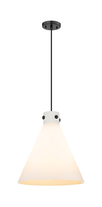 Innovations - 410-3PL-BK-G411-14WH - Three Light Pendant - Downtown Urban - Matte Black