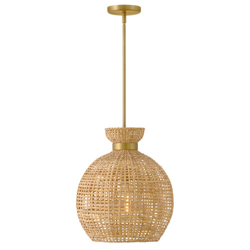 Lark - 84164LCB - LED Pendant - Effie - Lacquered Brass