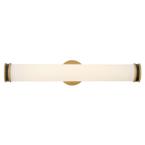 Lark - 85652LCB-BK - LED Vanity - Ames - Lacquered Brass