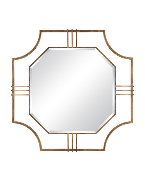 Currey and Company - 1000-0173 - Mirror - Sojourner - Antique Gold