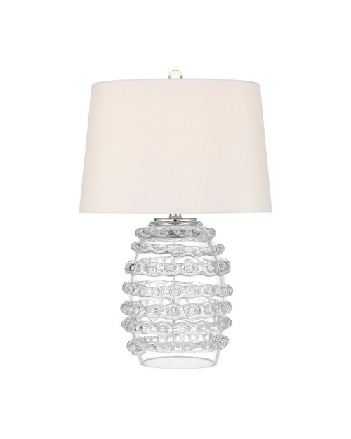 Currey and Company - 6000-1104 - One Light Table Lamp - Luminette - Clear