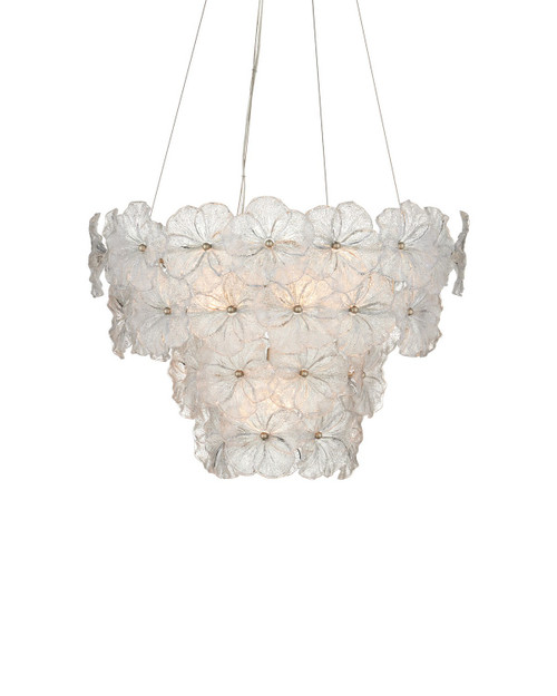 Currey and Company - 9000-1467 - Five Light Chandelier - Mallow - Clear / Champagne