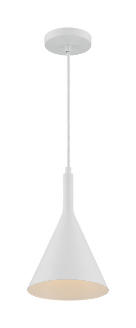 Nuvo Lighting - 60-7137 - One Light Pendant - Lightcap - Matte White