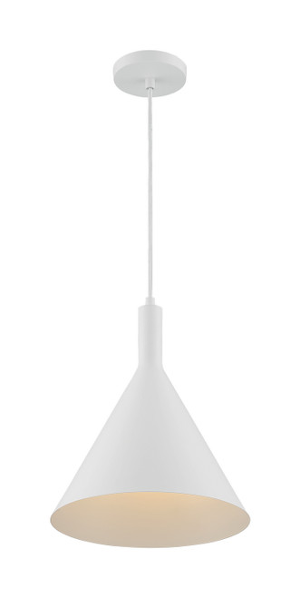 Nuvo Lighting - 60-7138 - One Light Pendant - Lightcap - Matte White