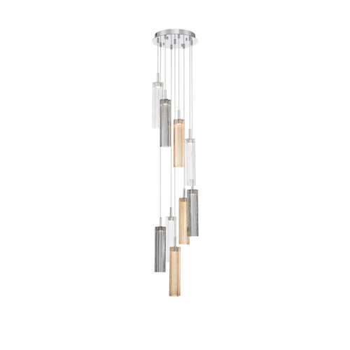 Crystorama - ADD-405-CH-AU - LED Pendant - Addis - Polished Chrome
